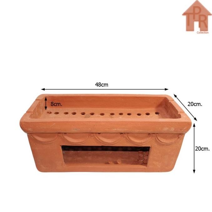 Terakota - Anglo tanah liat bakaran sate jumbo (L) TB