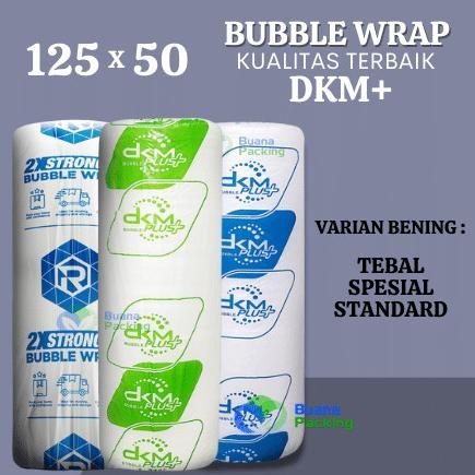 

tersedia plastik bubble / buble / babel wrap roll varian bening 125x50