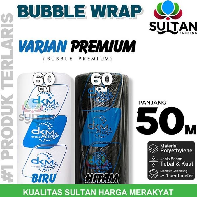 

tersedia plastic bubble wrap 60cm x 50m dkm plus premium termurah