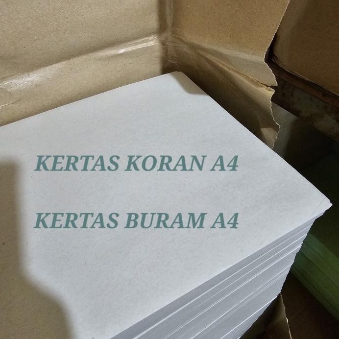 

Kertas Koran Buram A4 murah