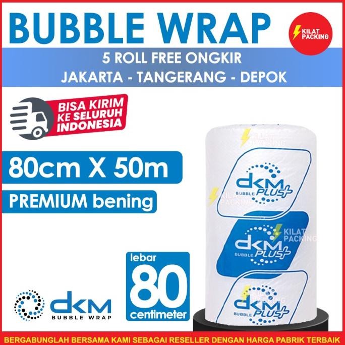 

tersedia bubble wrap bening 80cm x 50m tebal plastik bubblewrap roll