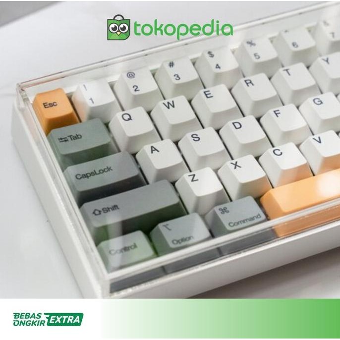 Cover / Penutup Acrylic Mechanical Keyboard Vortexseries Mono Series / Vortex Mono Series 65 75 87 6