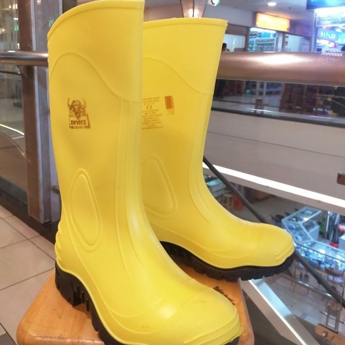 Diskon Sepatu Safety Boots Inyati Wayna / Sepatu Safety Boots Karet Besi