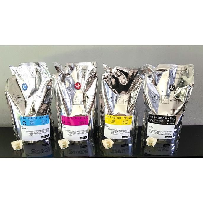 Tinta Sublim untuk F 6330/F 9430/F 9430H BERIKUT CHIP