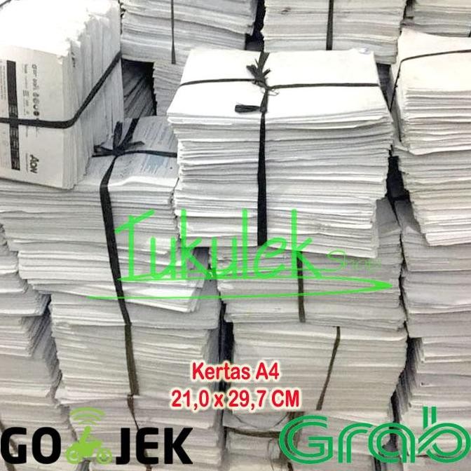 

10 kg paket Gojek/Grab same day Kertas Bekas Ukuran A4 murah