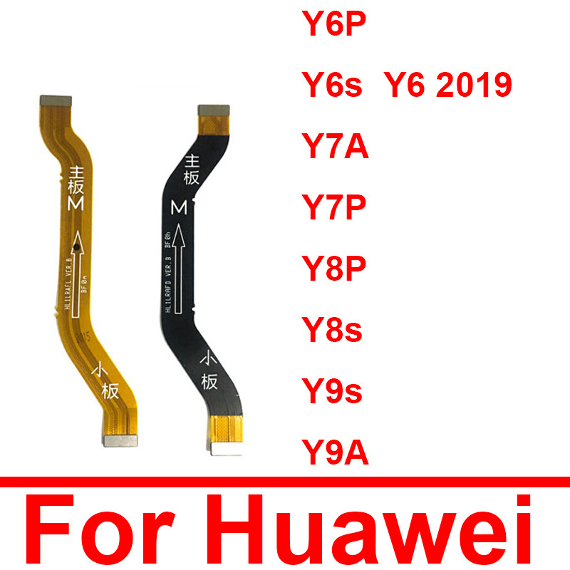 Kabel Flex Motherboard Papan Utama LCD Untuk Huawei Y6P Y6S Y6 2019 Y7A Y7P Y8P Y8S Y9S Y9A Motherbo