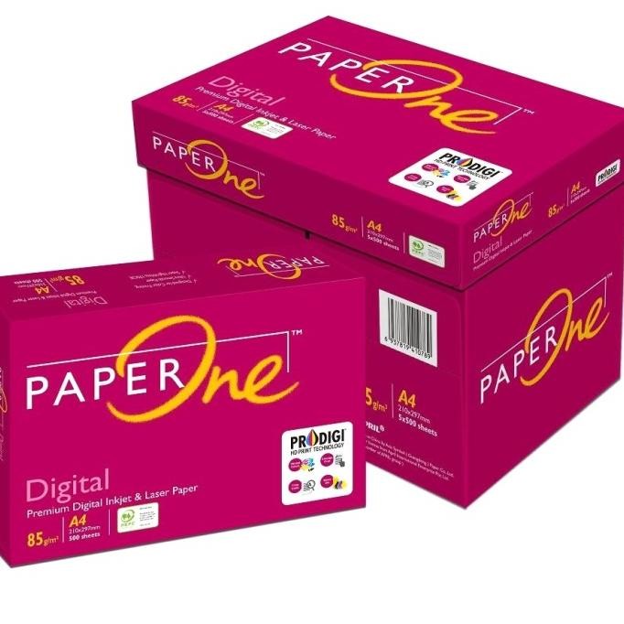 

Kertas A4 85 Gram Paper one Office paper print murah