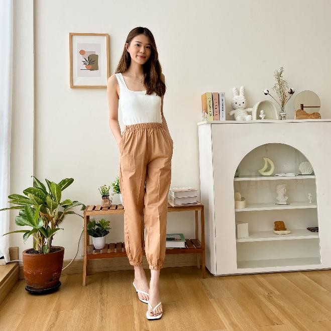 Kaorithelabel | Jarem Jogger Pants | Celana Panjang Wanita - Korean Style