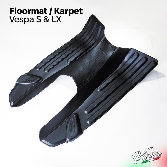 New Floormat Karpet Vespa 125 LX - Vespa 125 S Black