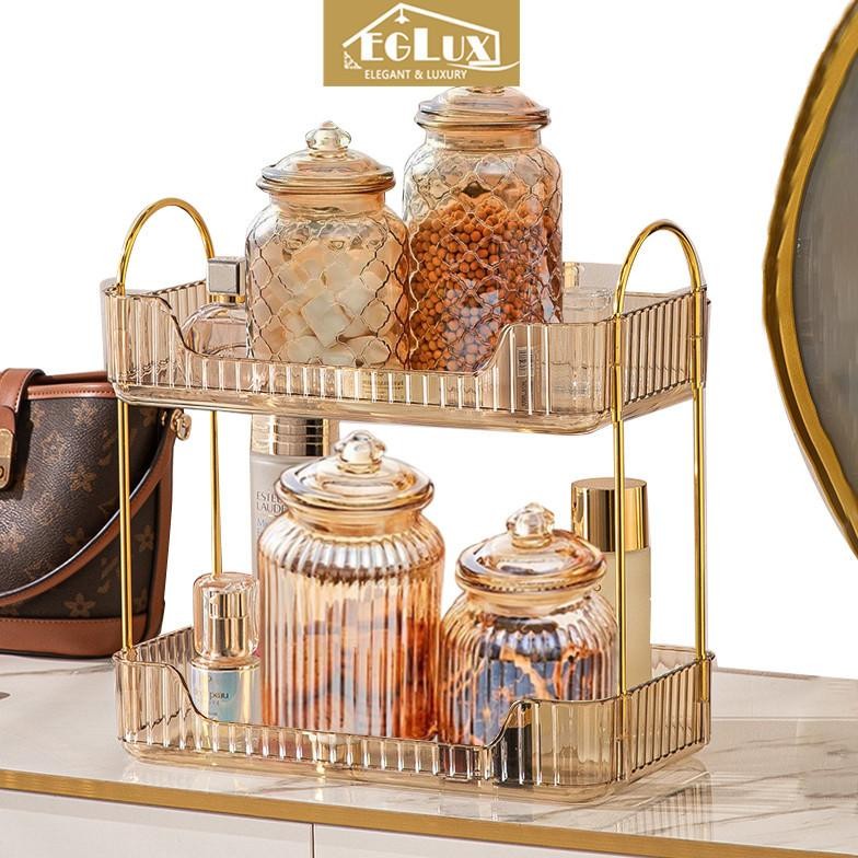 Rak Aqua Gelas Estetik Rak Serbaguna Tempat Kosmetik Tempat Aqua Gelas Estetik Mewah