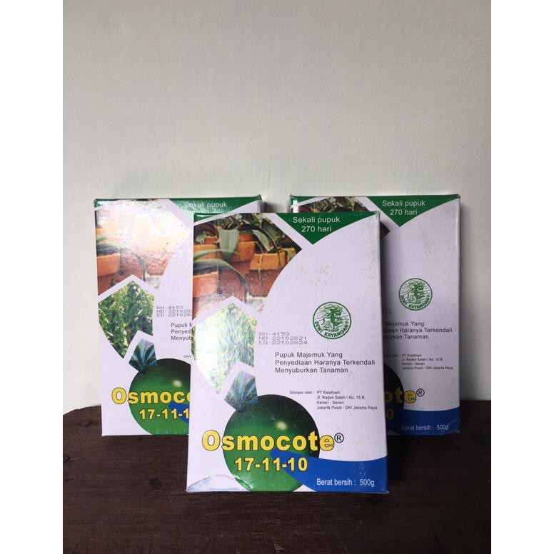 PUPUK DEKASTAR / OSMOCOTE 17-11-10 500GR ORI