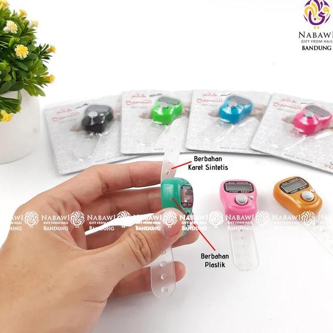 TERBAIK # Tasbih Jari Digital/Tasbih Mini/Finger Counter Oleh Oleh Haji Umroh Bandung