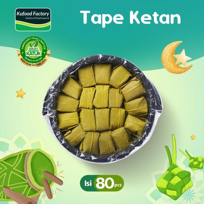 

Ciremai Tape Ketan Hijau Daun Jambu - 80 Bungkus New