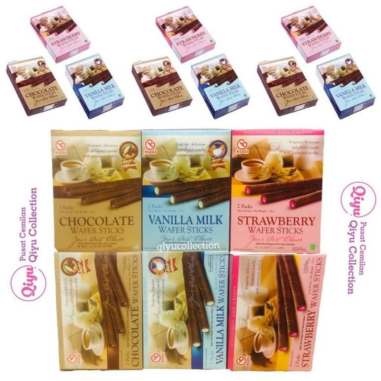

U-45 Ty69 Kugi Wafer Stick 120G Astor Wafer Roll Stik Biskitop Sale