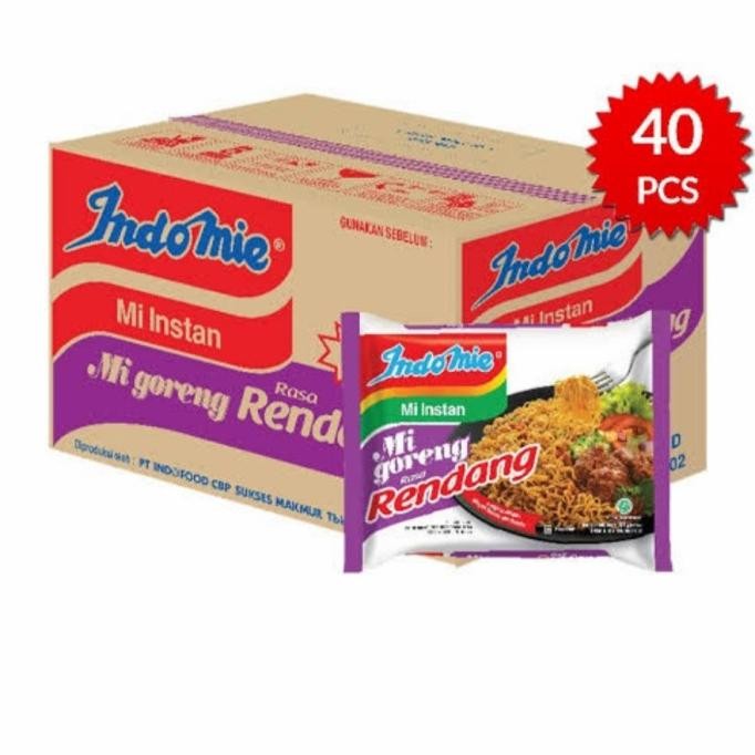 

Indomie Goreng Rendang 1 dus isi 40 bungkus / mie instan siap saji LAT
