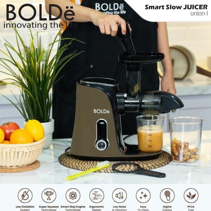 SLOW JUICER BOLDe UNION - BOLDe Super Smart Slow Juicer Union BIN
