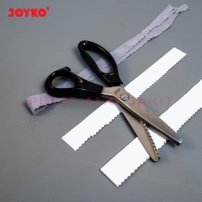 

GUNTING KAIN ZIG ZAG ZIGZAG BAHAN KAIN SCISSORS STAINLESS JOYKO ZZ-85