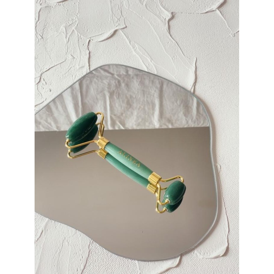 Natural Jade Guasha Facial Beauty Massage Tool Jade Face Roller Original Dan Terlaris