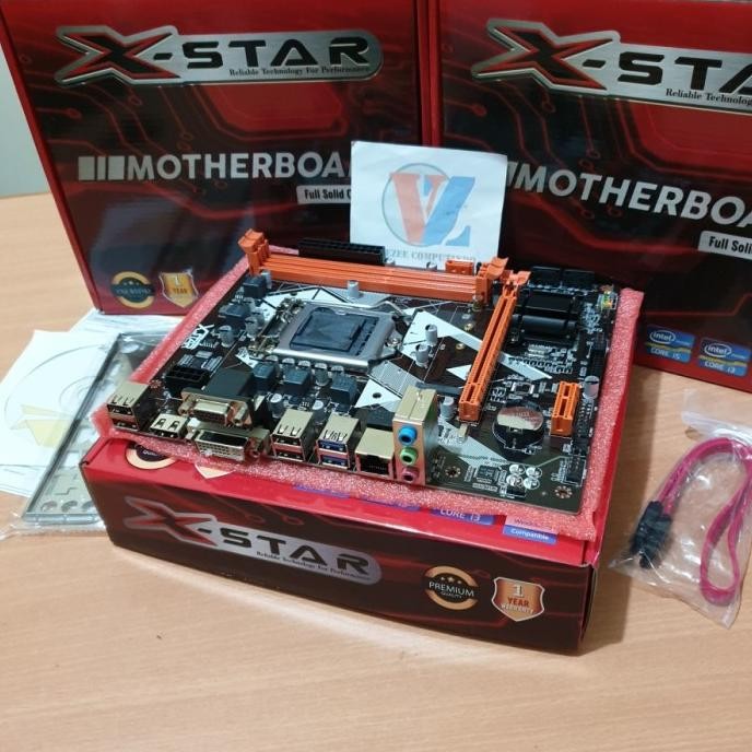NEW MOTHERBOARD X-STAR B75 SLOT M2 NVME 2280 USB 3.0