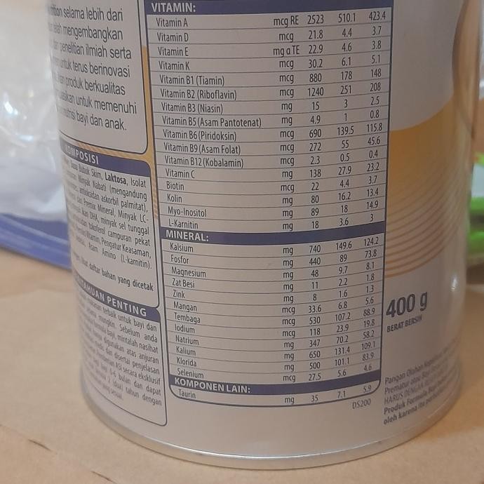 Murah S26 Lbw Gold Susu Formula Khusus Bayi Premature Dan Bblr