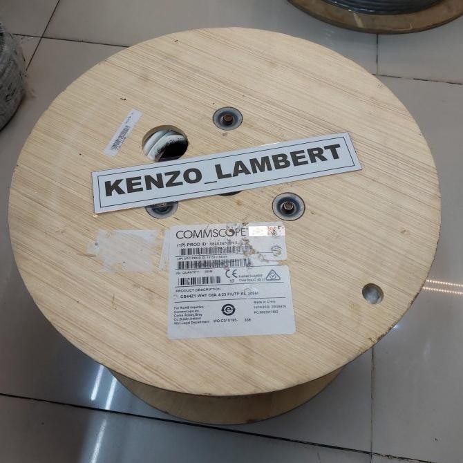 BEBAS ONGKIR - Kabel lan FTP AMP COMMSCOPE cat 6a / STP AMP CAT6A / COMMSCOPE CAT 6A