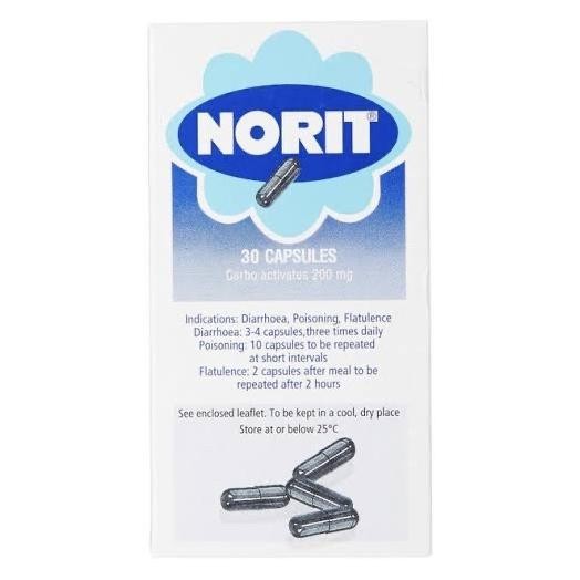 TERLARIS - NORIT CARBO ACTIVATUS SINGAPORE NETHERLAND BELANDA obat diare import