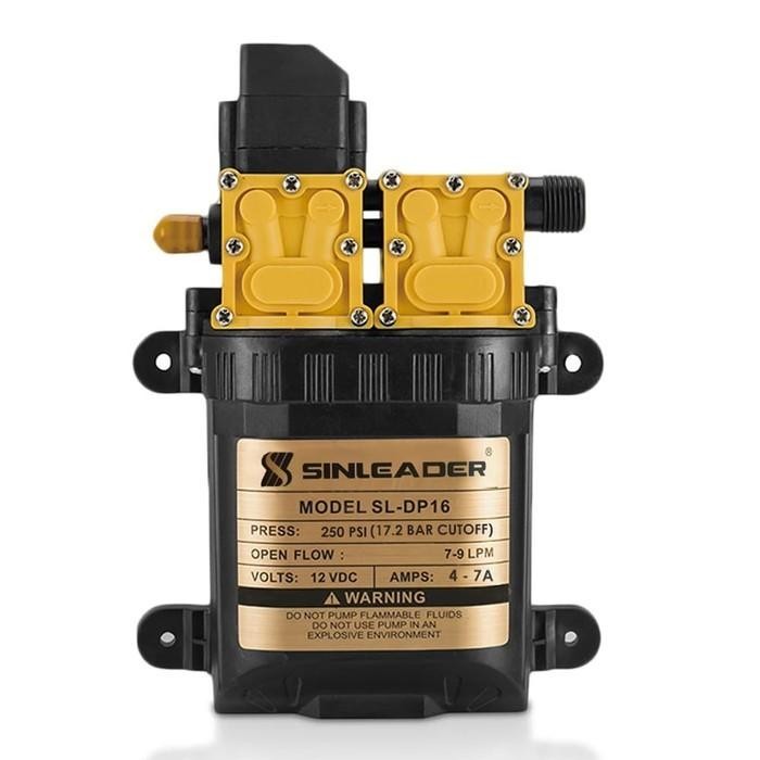 Pompa Cuci Ac Paket Dualpump Portabel Slang Spiral 12M Nozzle Apolo V2