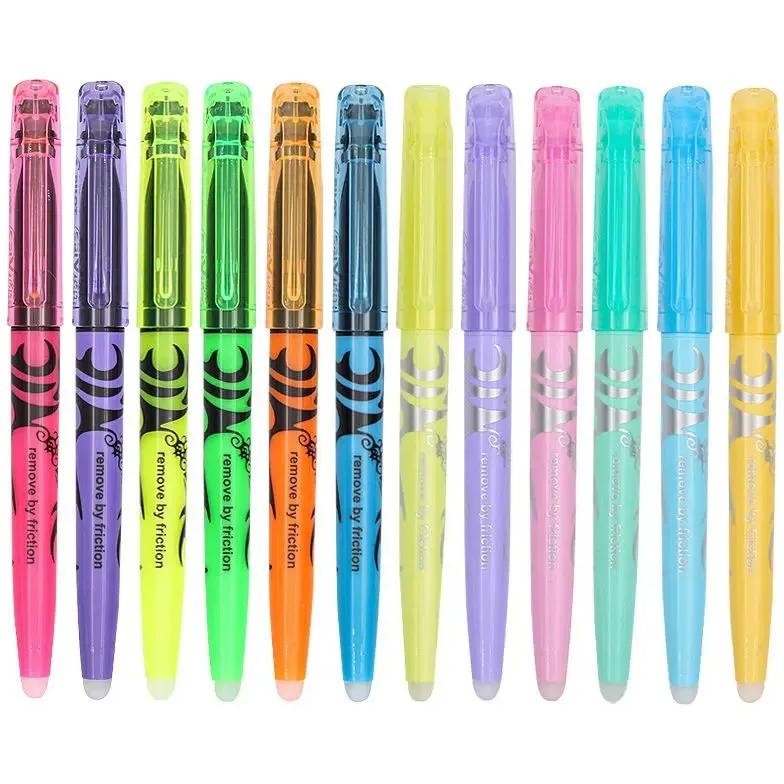 

Japan Pilot Frixion Erasable Highlighter Pen Set Fluorescent Markers Kawaii Pastel Colored Highlighter Cute School Stationery