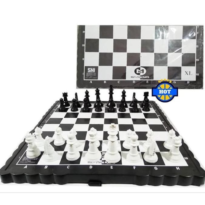 Papan Catur Plastik Size M , Xl Original