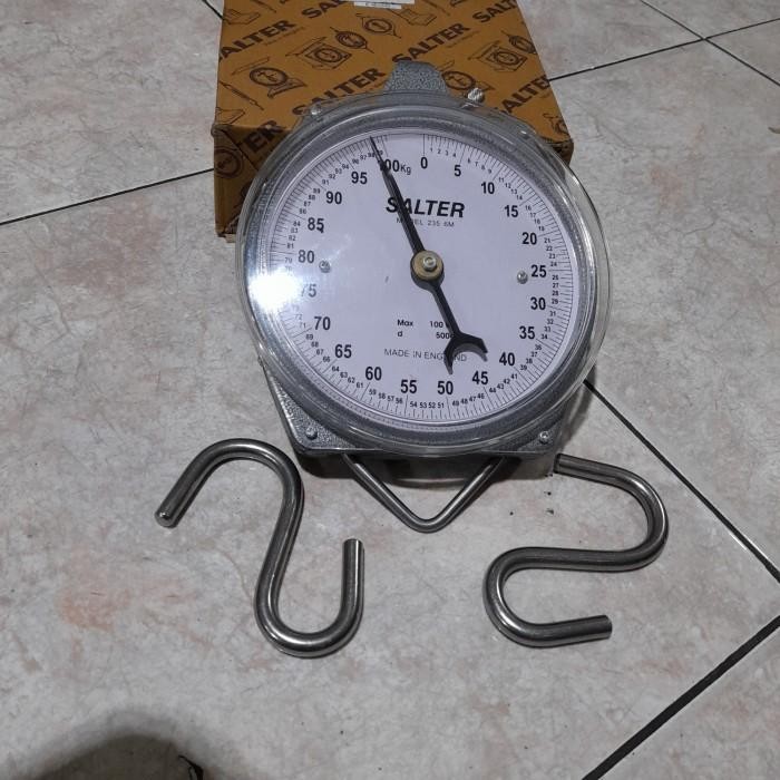 Timbangan Gantung Salter 100 Kg Original Dan Terpercaya