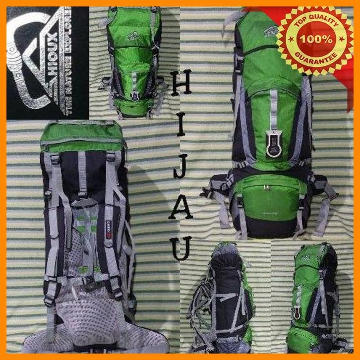 [MAR] TAS GUNUNG CARRIER KERIL SIOUX 100L HIJAU ORIGINAL SHIOUX 100 LITER