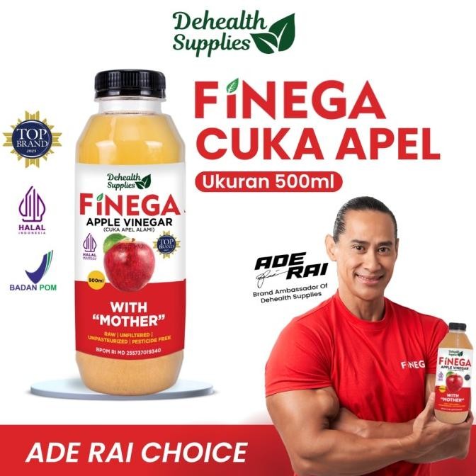 

STOK TERBATAS FINEGA CUKA APEL 500ML KEMASAN PLASTIK