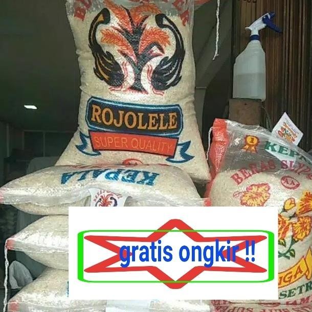 

Ready Beras Super Slyp merek ROJOLELE 10 kg pulen putih murah - GOSEND