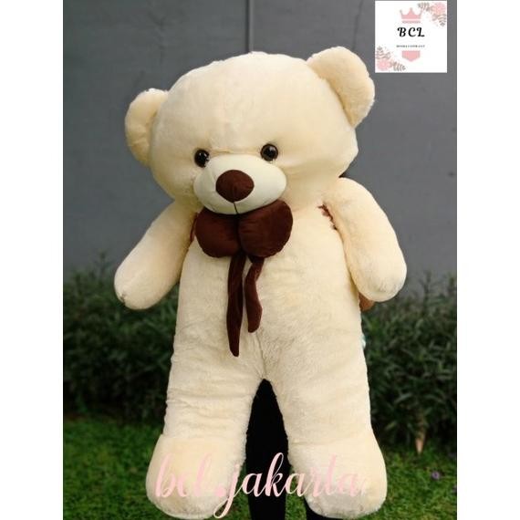 terlaris boneka beruang / teddy bear jumbo 1,3 meter murah