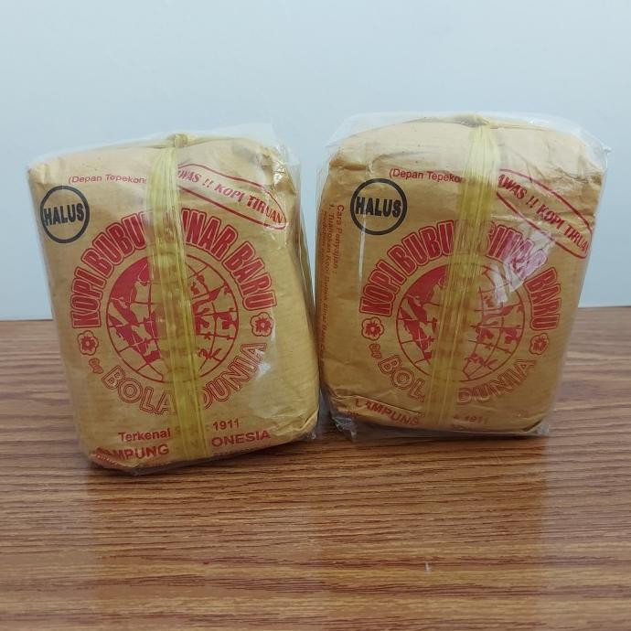 

Promo Kopi Lampung Cap Bola Dunia (Bubuk Halus) Asli Lampung - 250Gr