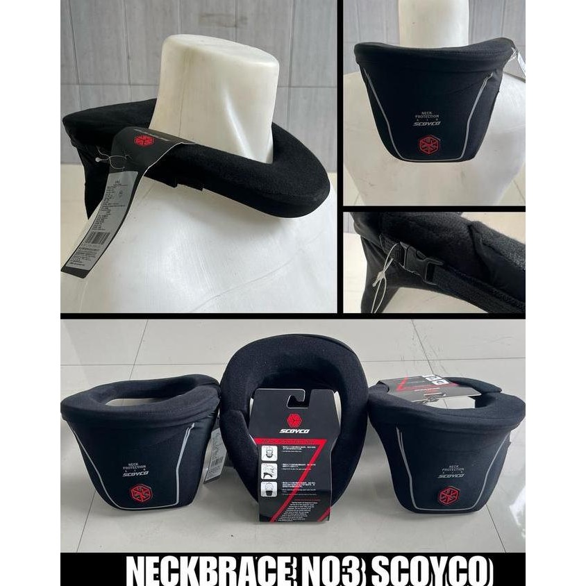 Sale Scoyco N03 Neck Brace Protector Pelindung Leher Safety Bikers Sepeda Motor Trail Penyangga Helm