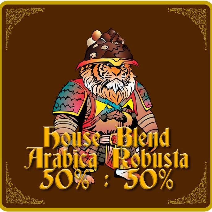 

Sale House Blend Espresso Based - 50% Arabica & 50% Robusta, Biji Kopi