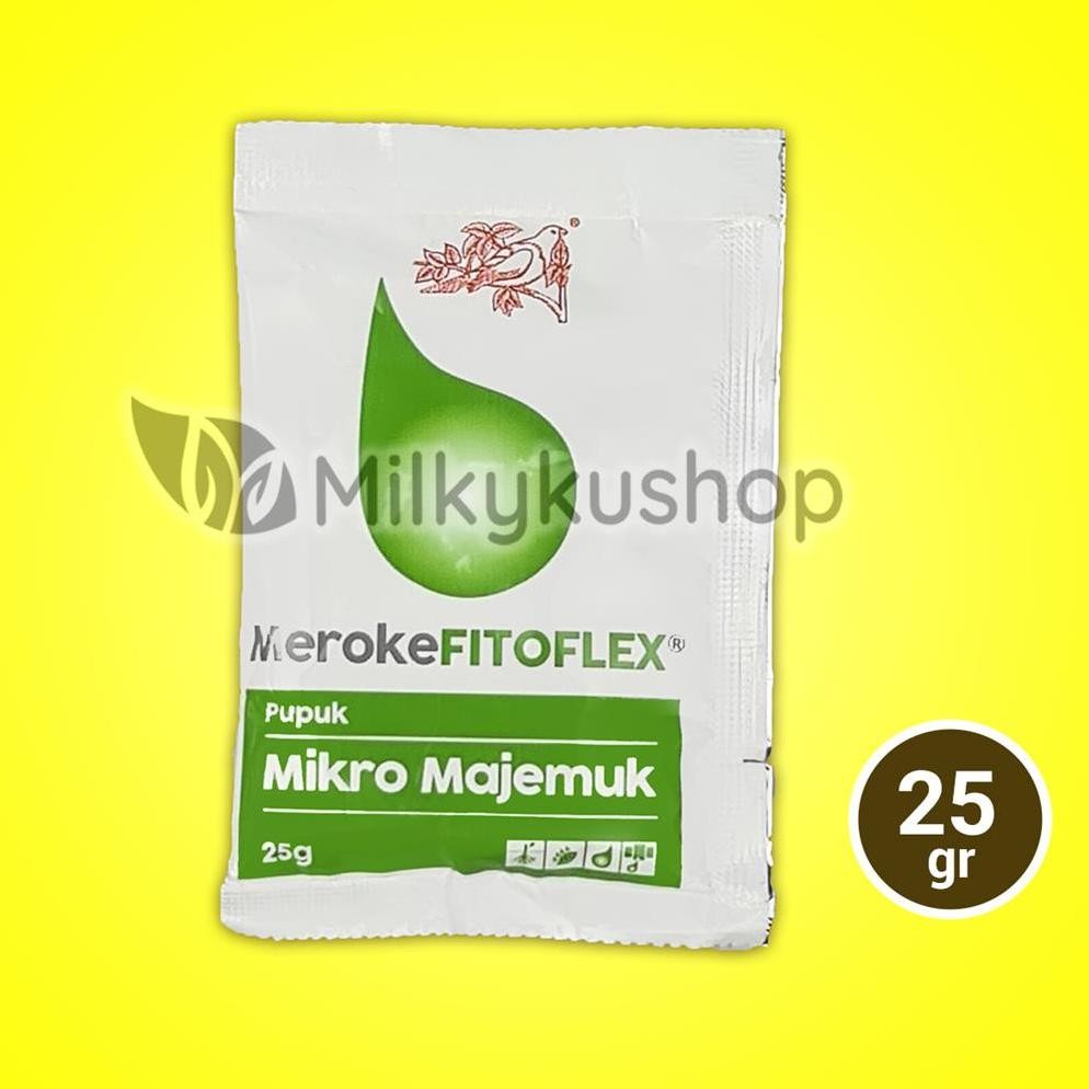 Bisa Cod Pupuk Meroke Fitoflex 25 Gram Per Sachet Kemasan Pabrik ,