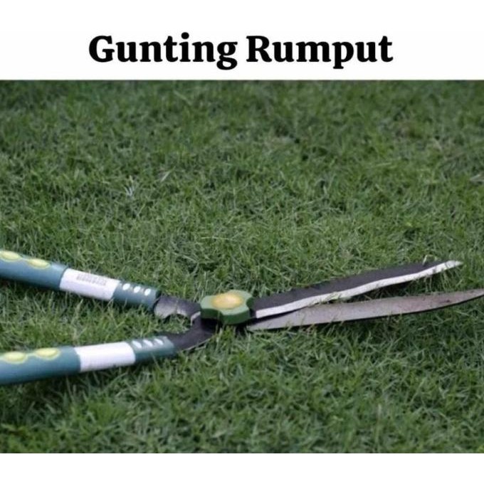 Gunting Rumput Super Tajam 48CM Gunting Potong Rumput Besar 0987 murah