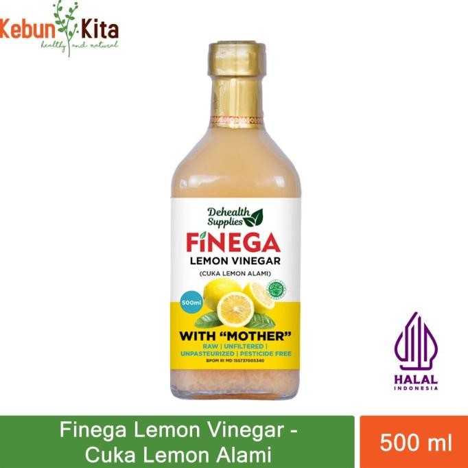 

STOK TERBATAS VINEGA LEMON VINEGAR WITH THE MOTHER 500ML (CUKA LEMON ALAMI)