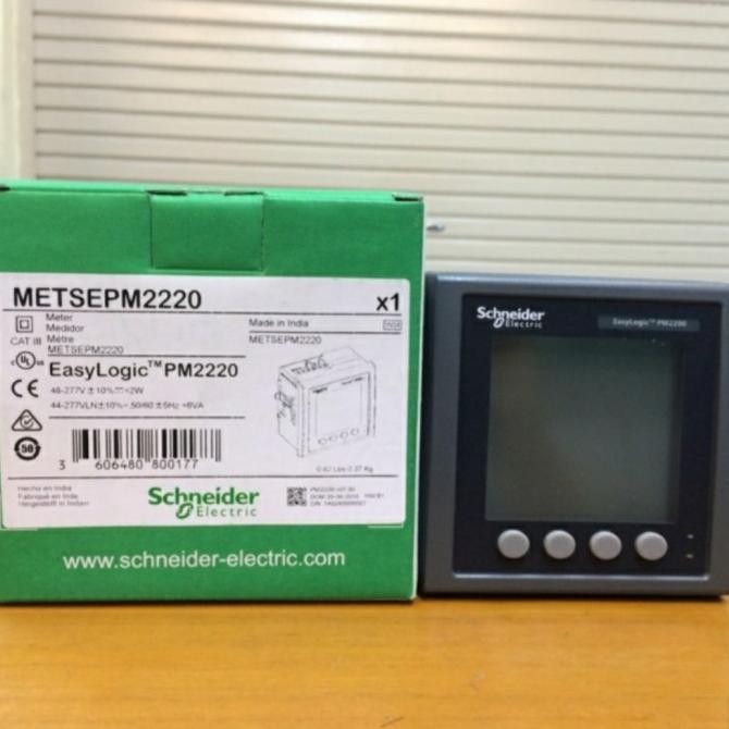 new SCHNEIDER METSEPM2220 PM2220 PM 2220 POWER METER ORIGINAL murah