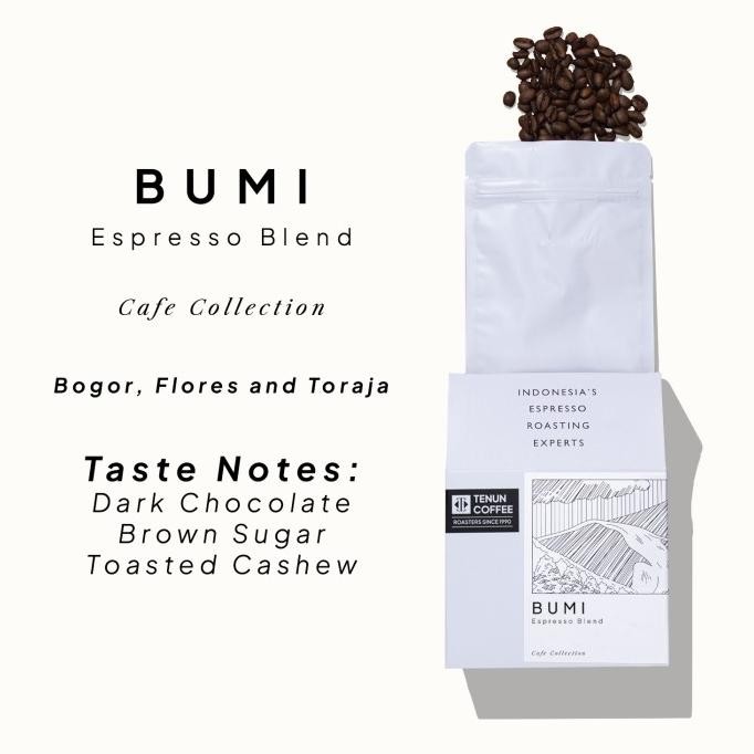 

Murah Bumi Blend Cafe Collection Roasted Coffee Beans/Biji Kopi Matang 200Gr - Tenun Coffee