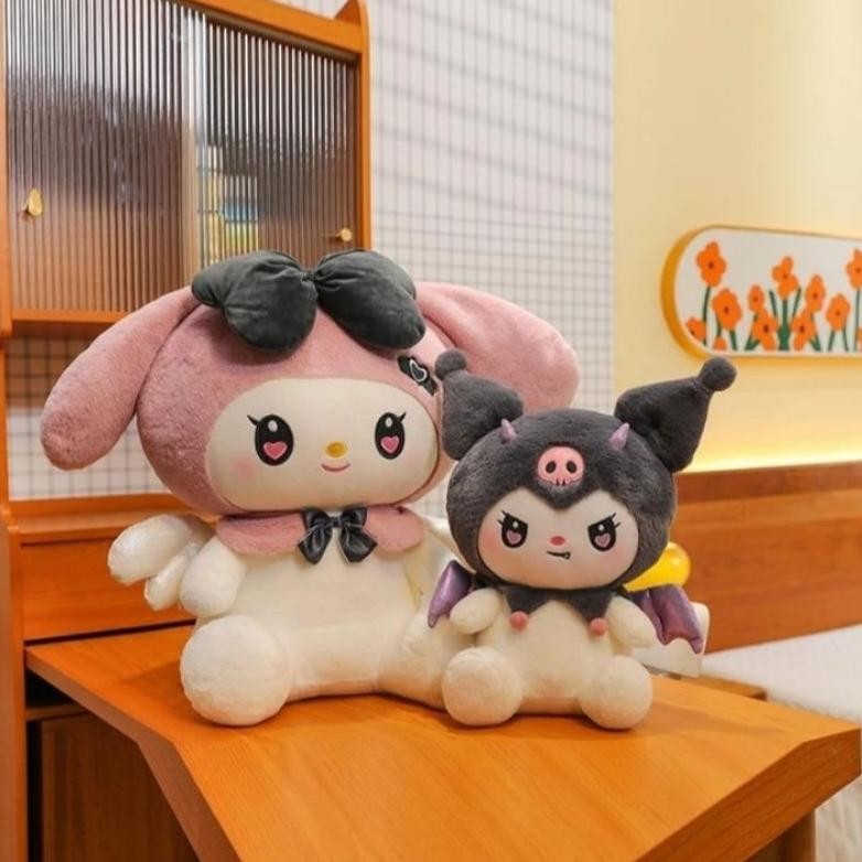 terlaris boneka melody sayap/boneka kuromi sayap murah