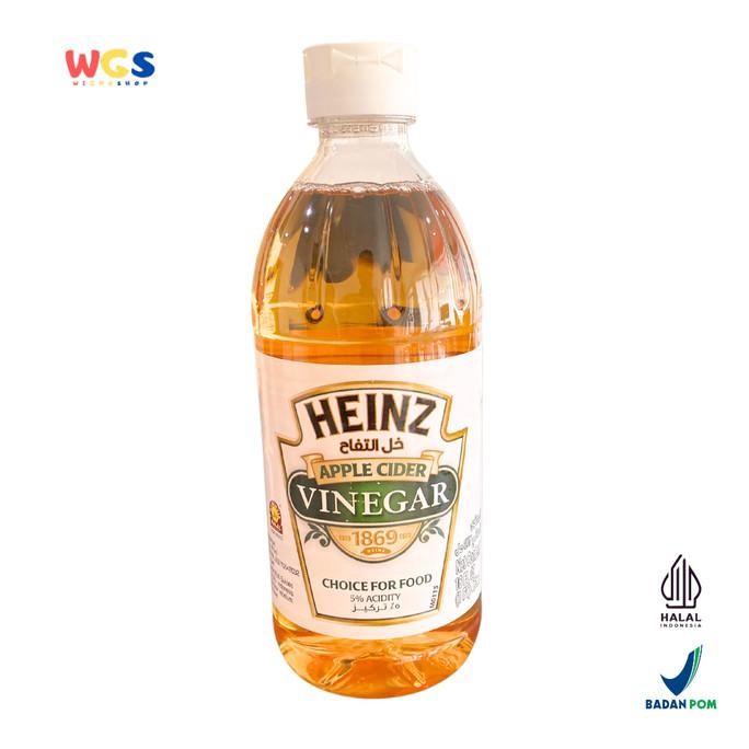 

STOK TERBATAS HEINZ APPLE CIDER VINEGAR / CUKA APEL 16 OZ (473 ML)