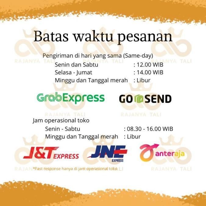 

tyS tali lanyard idcard nilon 2 cm kilap Roll