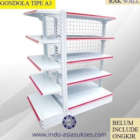 ready  Rak Gondola Minimarket - Tipe Wall Gondola A3 SUCA
