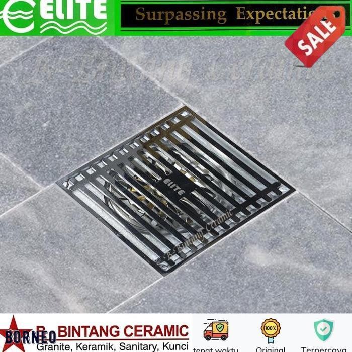 BARU FLOOR DRAIN ELITE E 7676 / SARINGAN KAMAR MANDI ELITE E 7676