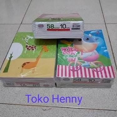 

tyS BUKU SIDU .. isi 58 lembar ukuran quarto ... 1 pak isi 10 buku