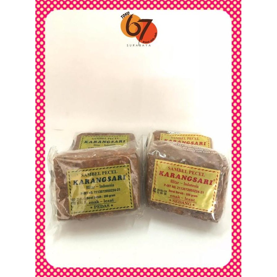 

Bumbu Pecel Karangsari Blitar