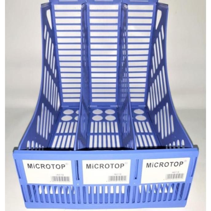 

tyS BOS Box File Plastik 3susun/Box Keranjang/Dokumen/Book Organizer/Rak